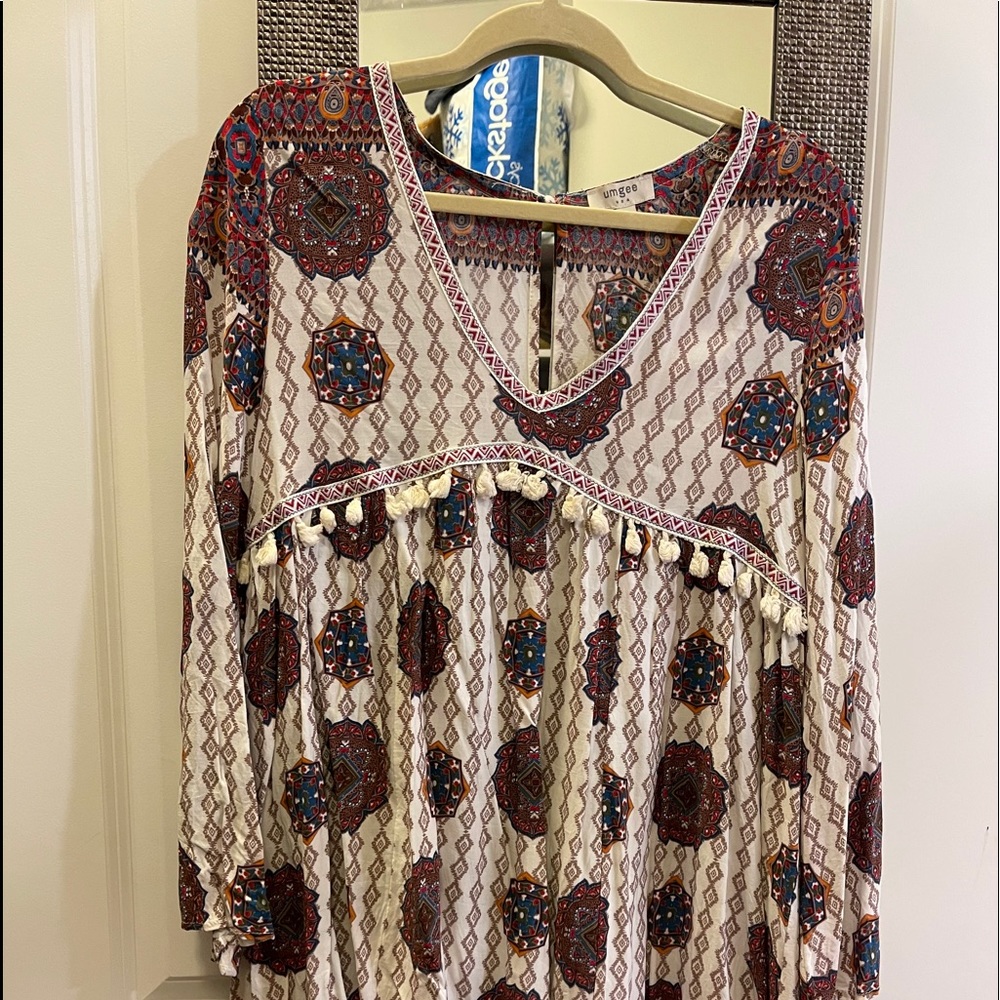 Print dress